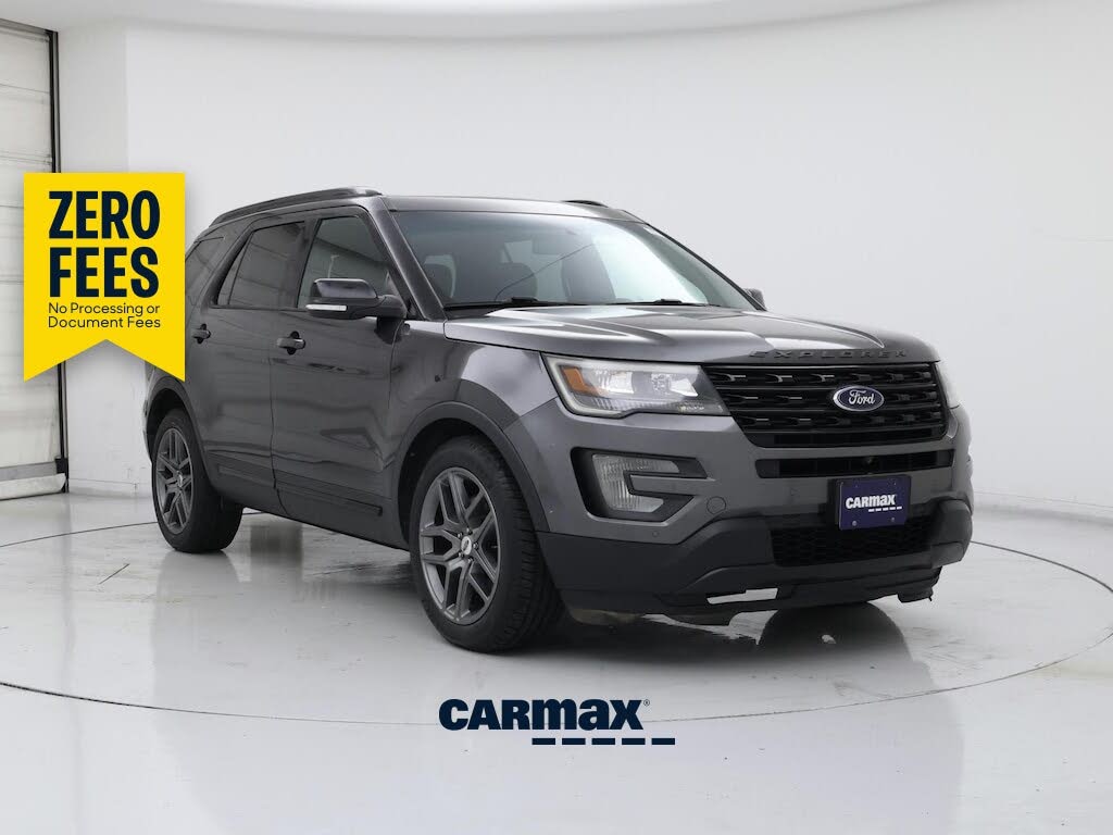 Gray 2017 Ford Explorer SUV / Crossover All-Wheel Drive Automatic