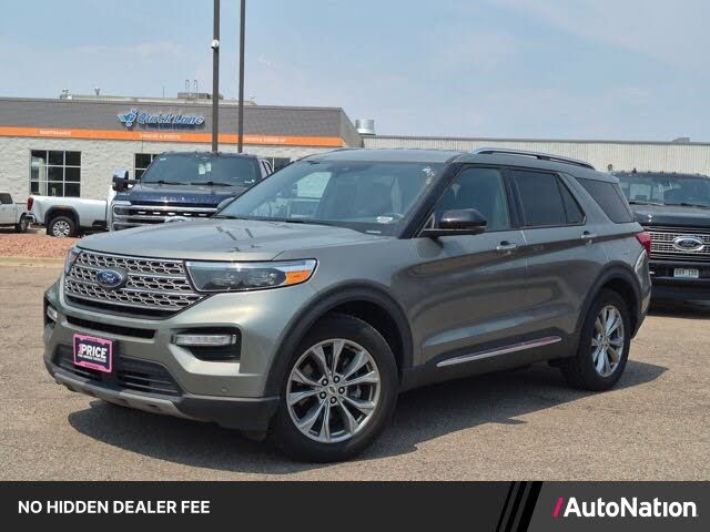 Silver Spruce Metallic 2020 Ford Explorer SUV / Crossover All-Wheel Drive Automatic