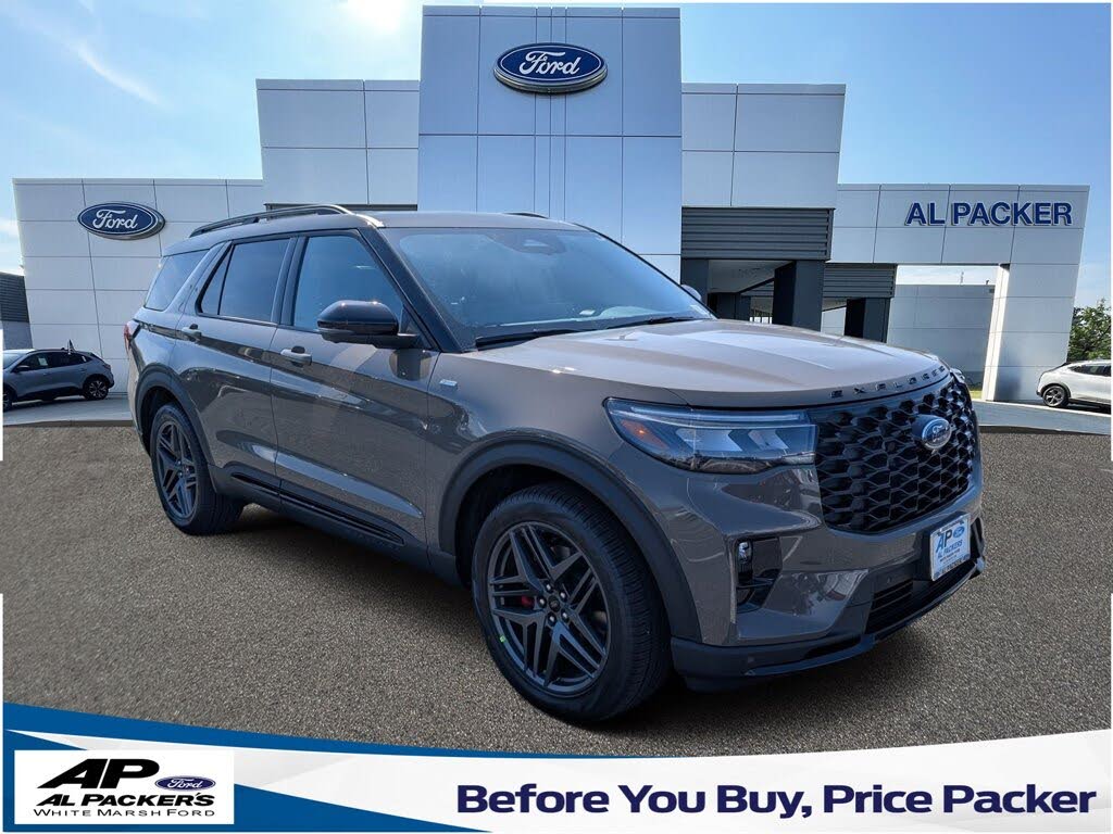 Gray 2026 Ford Explorer SUV / Crossover All-Wheel Drive Automatic