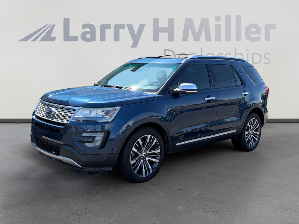 Blue 2016 Ford Explorer SUV / Crossover All-Wheel Drive Automatic