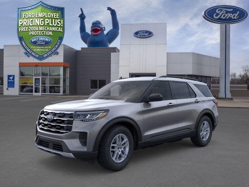 Carbonized Gray Metallic 2026 Ford Explorer SUV / Crossover All-Wheel Drive Automatic