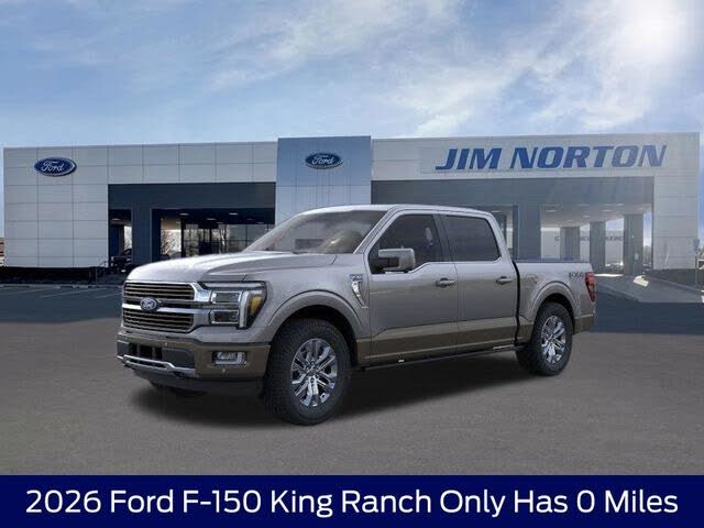 Gray Metallic 2026 Ford F-150 Pickup Truck Four-Wheel Drive Automatic