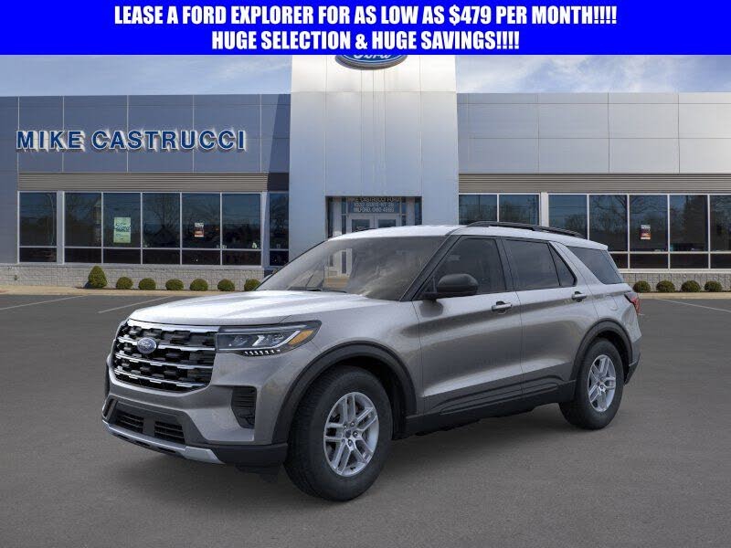 Carbonized Gray Metallic 2026 Ford Explorer SUV / Crossover All-Wheel Drive Automatic