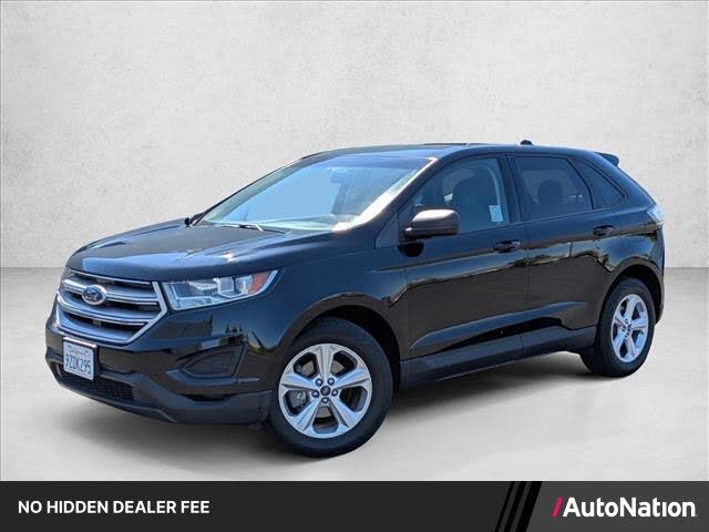Shadow Black 2017 Ford Edge SUV / Crossover Front-Wheel Drive 6-Speed Automatic