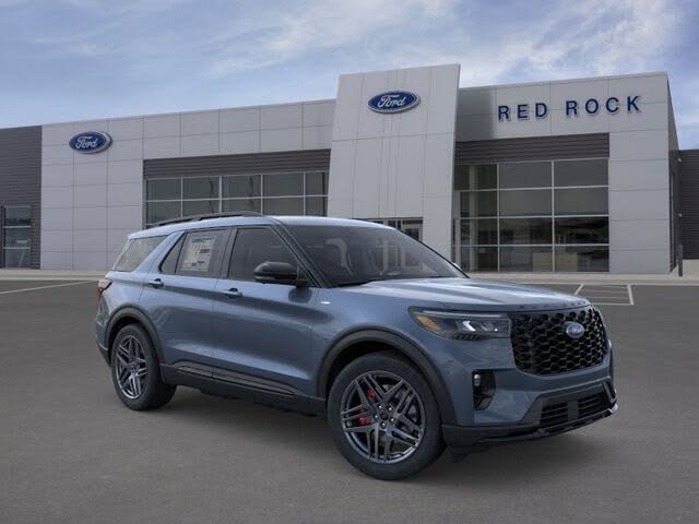 Vapor Blue Metallic 2026 Ford Explorer SUV / Crossover All-Wheel Drive Automatic