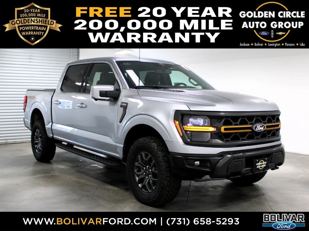 Iconic Silver Metallic 2026 Ford F-150 Pickup Truck Four-Wheel Drive Automatic