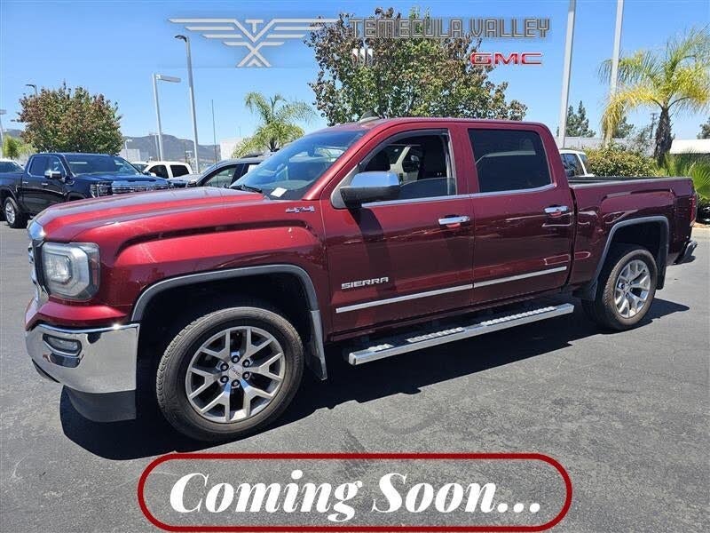 Crimson Red Tintcoat 2017 GMC Sierra 1500 Pickup Truck Four-Wheel Drive Automatic
