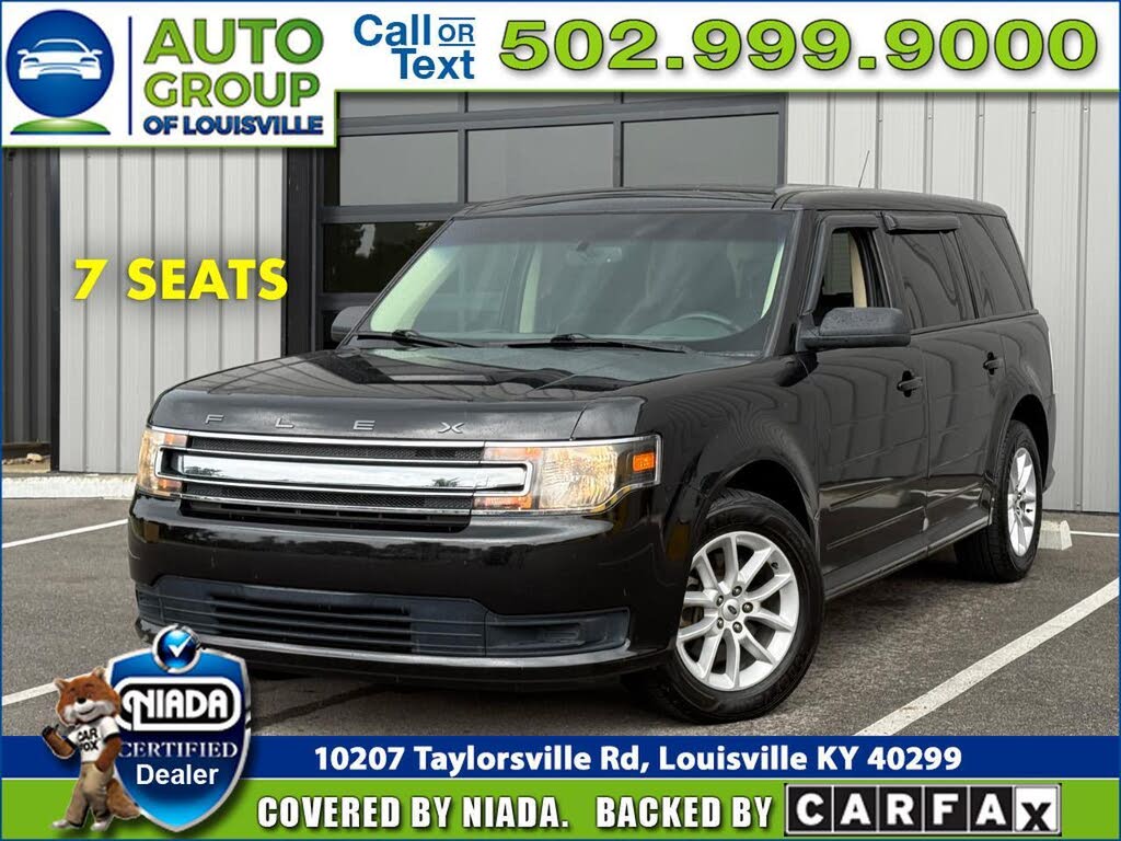 Black 2014 Ford Flex SUV / Crossover Front-Wheel Drive Automatic