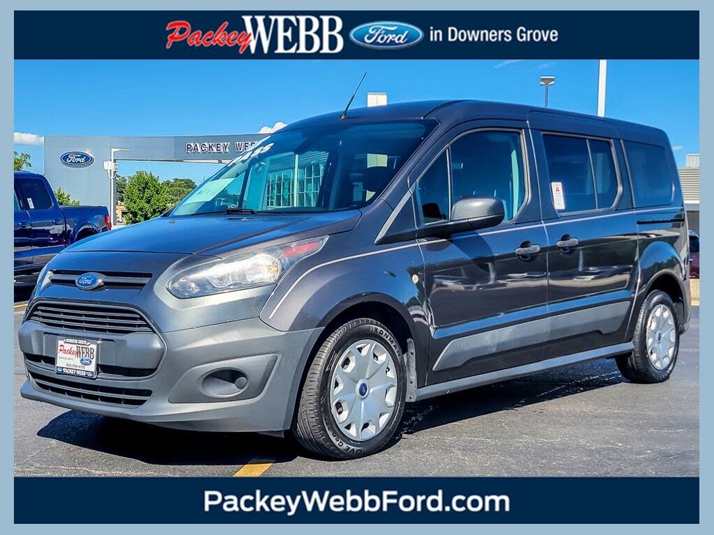 Gray (Magnetic) 2018 Ford Transit Connect Van Front-Wheel Drive 6-Speed Automatic