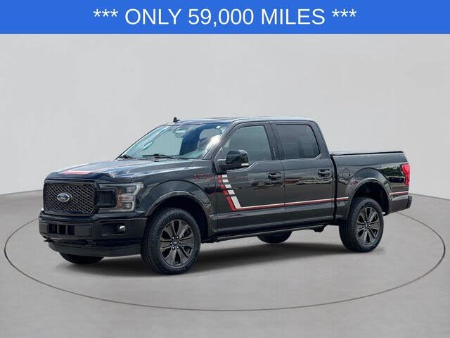 Shadow Black 2018 Ford F-150 Pickup Truck Four-Wheel Drive Automatic
