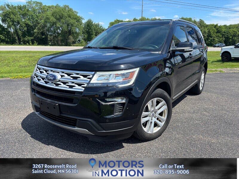Shadow Black 2018 Ford Explorer SUV / Crossover All-Wheel Drive Automatic