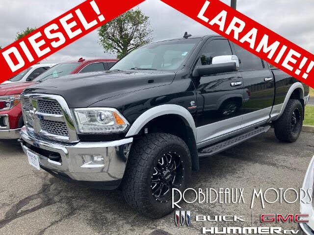 Black 2014 RAM 2500 Pickup Truck Four-Wheel Drive 