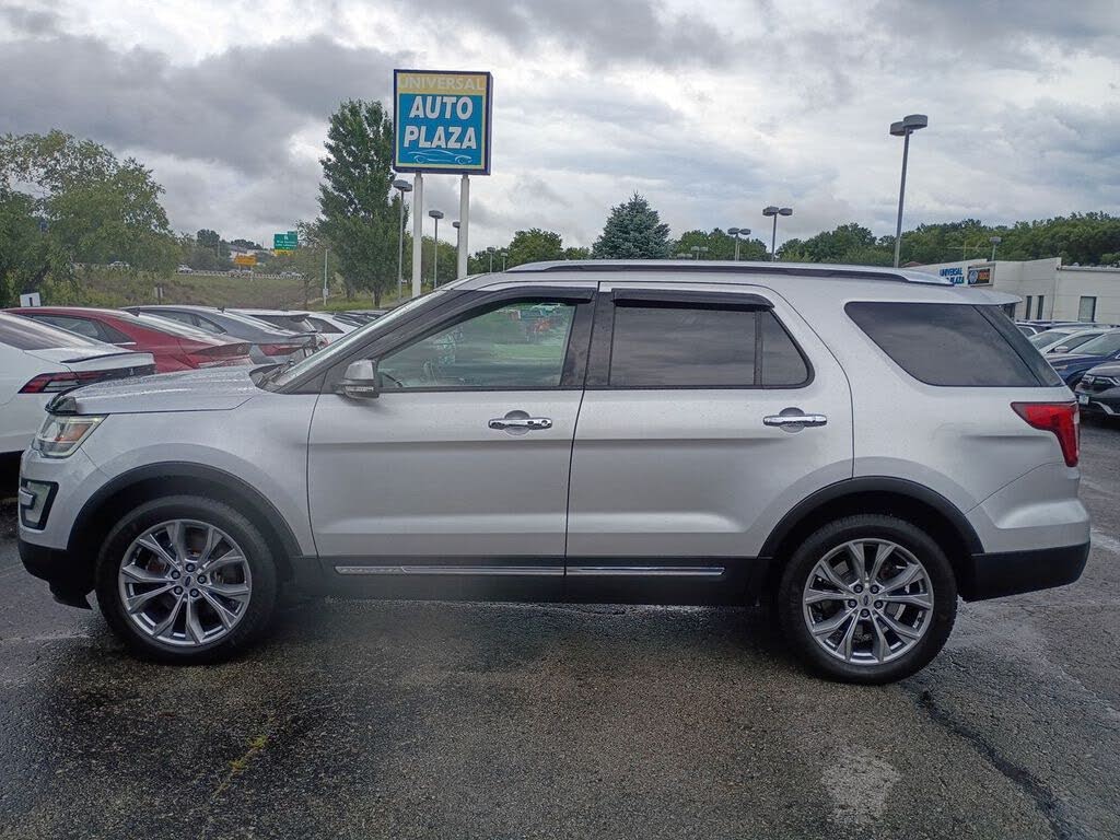 Ingot Silver 2017 Ford Explorer SUV / Crossover All-Wheel Drive 6-Speed Automatic