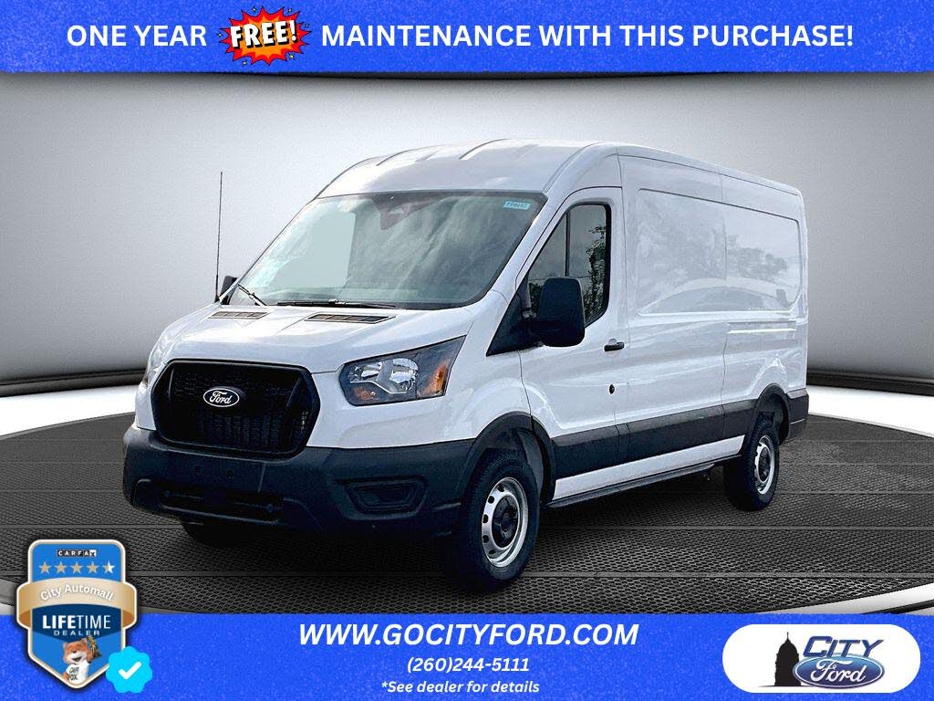 OXFORD WHITE 2026 Ford Transit Cargo Van Rear-Wheel Drive Automatic