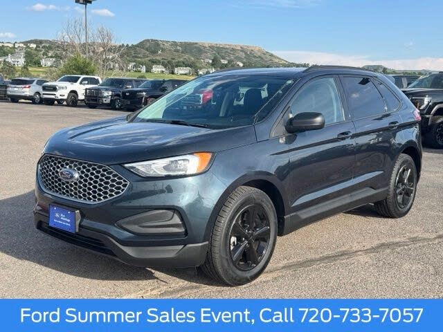 Blue Metallic 2023 Ford Edge SUV / Crossover All-Wheel Drive 8-Speed Automatic