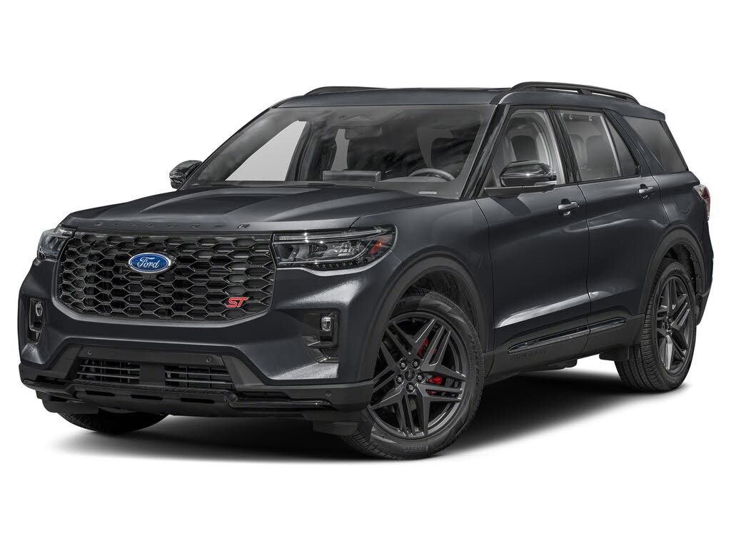Agate Black Metallic 2025 Ford Explorer SUV / Crossover All-Wheel Drive Automatic
