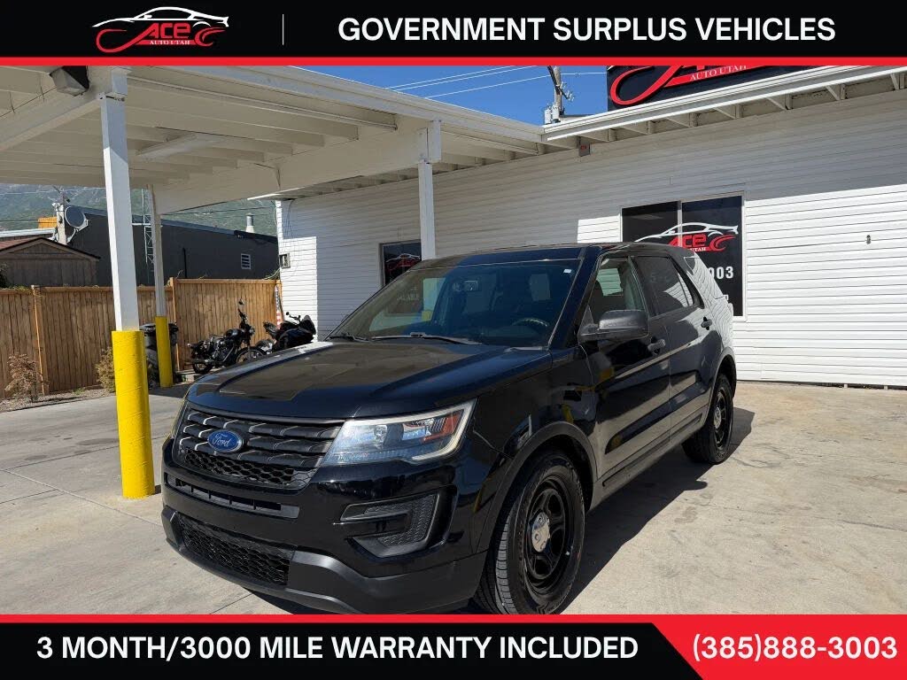 2018 Ford Explorer Police Interceptor Utility AWD   