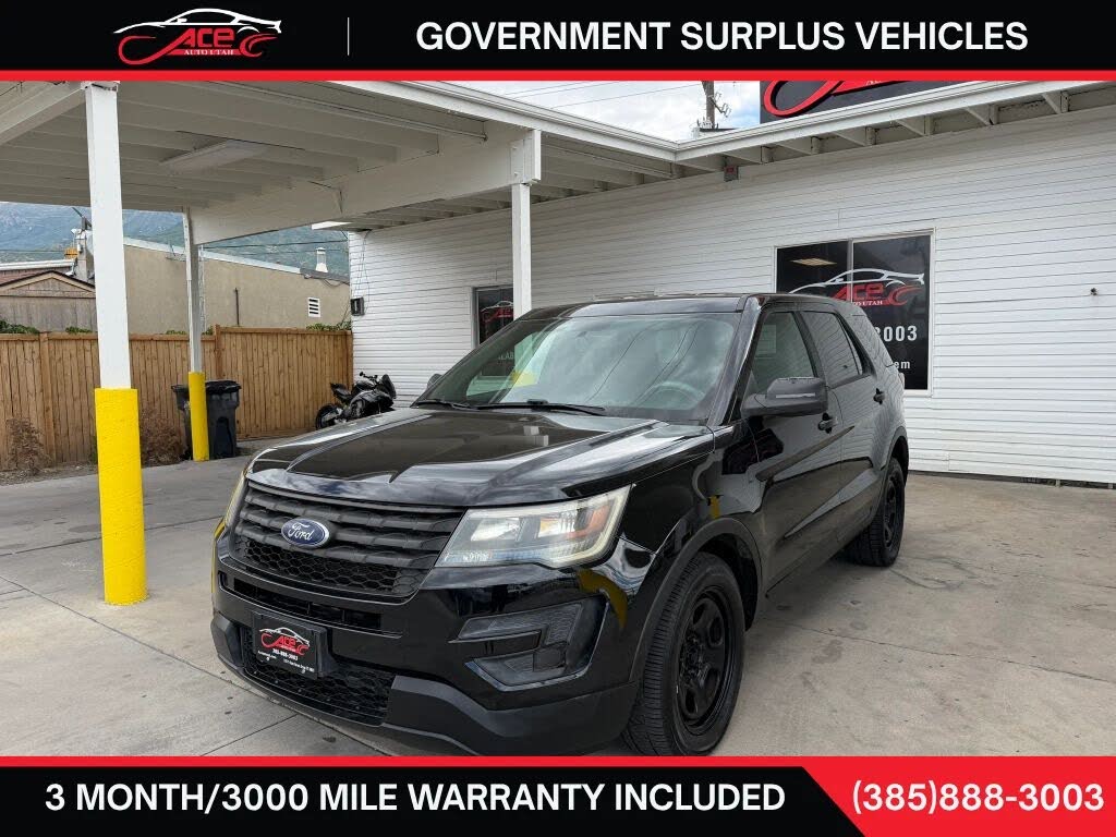  2018 Ford Explorer Police Interceptor Utility AWD   