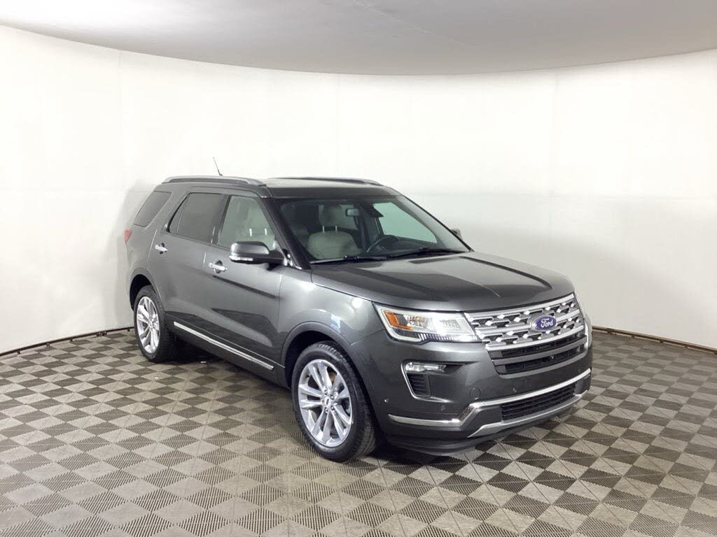 Gray (Magnetic Metallic) 2018 Ford Explorer SUV / Crossover All-Wheel Drive 6-Speed Automatic