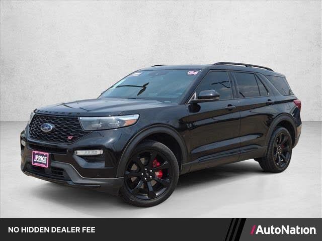 Agate Black Metallic 2024 Ford Explorer SUV / Crossover All-Wheel Drive Automatic
