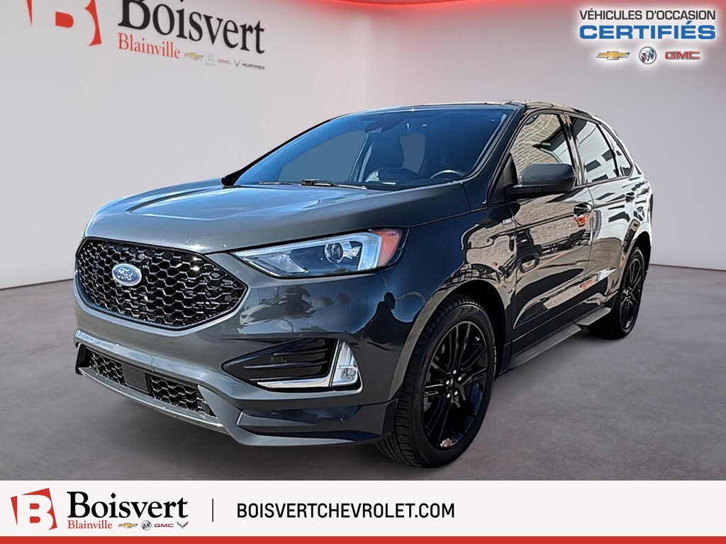 Gray (Lithium Grey (TB)) 2021 Ford Edge SUV / Crossover All-Wheel Drive Automatic