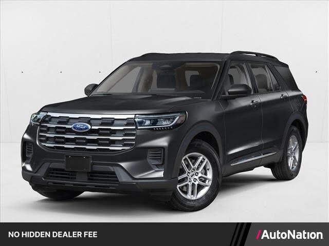 Agate Black Metallic 2026 Ford Explorer SUV / Crossover Rear-Wheel Drive Automatic