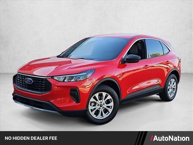 Race Red 2024 Ford Escape SUV / Crossover All-Wheel Drive 8-Speed Automatic