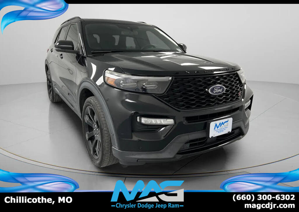 Black 2020 Ford Explorer SUV / Crossover All-Wheel Drive Automatic