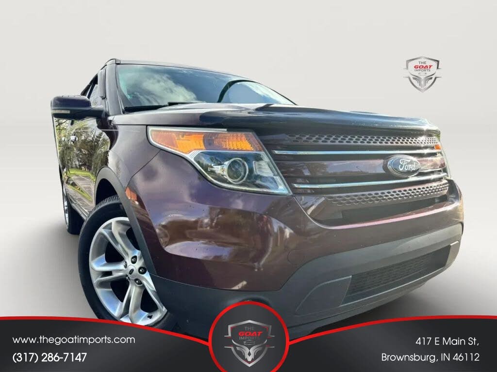 Orange 2012 Ford Explorer SUV / Crossover All-Wheel Drive 6-Speed Automatic