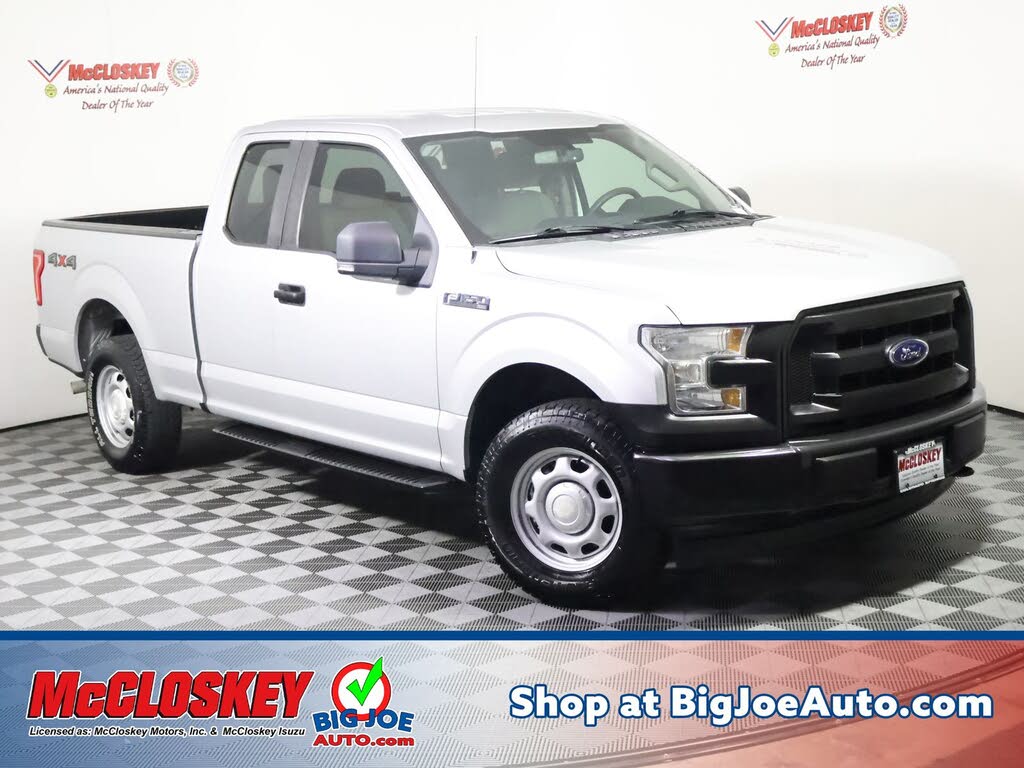 Ingot Silver 2017 Ford F-150 Pickup Truck Four-Wheel Drive 6-Speed Automatic