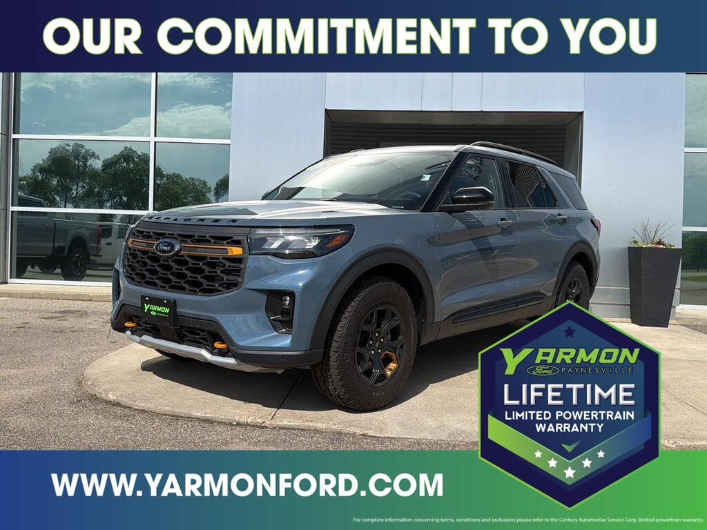 Vapor Blue Metallic 2026 Ford Explorer SUV / Crossover All-Wheel Drive Automatic