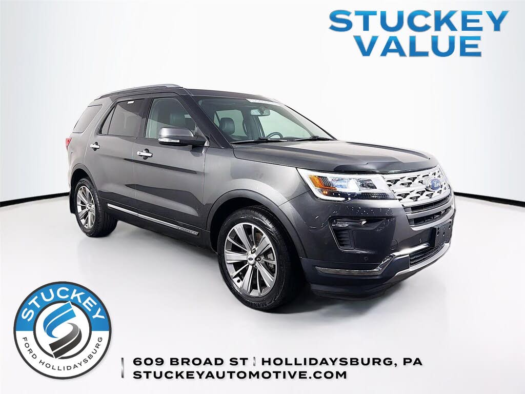 Gray (Magnetic) 2018 Ford Explorer SUV / Crossover All-Wheel Drive 6-Speed Automatic