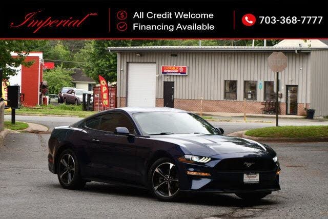Kona Blue Metallic 2018 Ford Mustang Coupe Rear-Wheel Drive 6-Speed Automatic