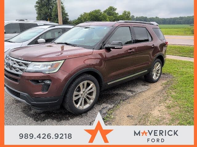 Cinnamon Glaze Metallic 2018 Ford Explorer SUV / Crossover All-Wheel Drive 6-Speed Automatic