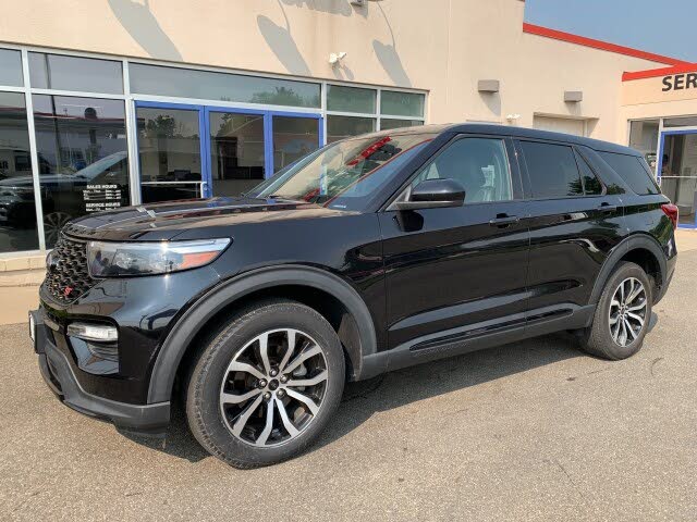 Agate Black Metallic 2022 Ford Explorer SUV / Crossover All-Wheel Drive Automatic