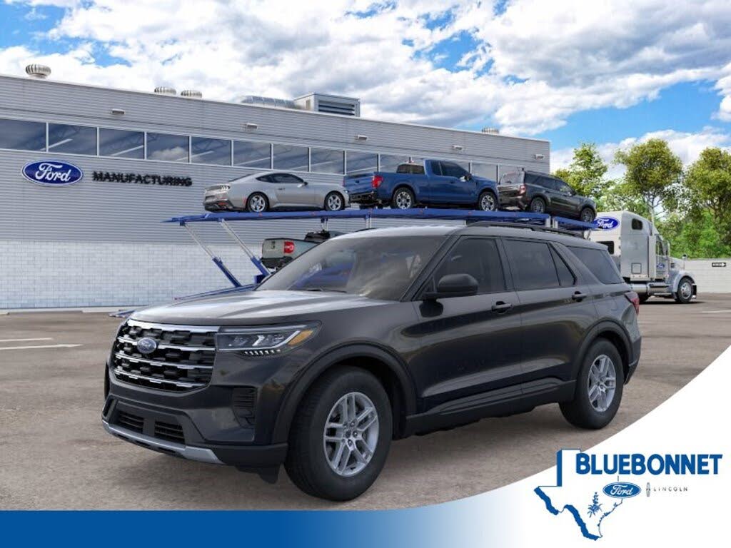 Black 2026 Ford Explorer SUV / Crossover Rear-Wheel Drive Automatic