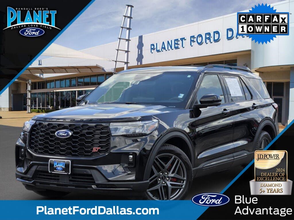 Black 2025 Ford Explorer SUV / Crossover All-Wheel Drive Automatic