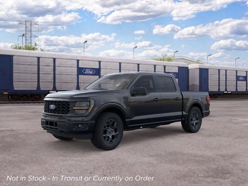 Black 2026 Ford F-150 Pickup Truck Four-Wheel Drive Automatic