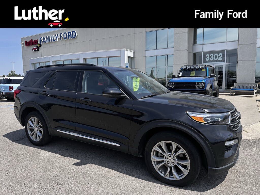 Black 2024 Ford Explorer SUV / Crossover All-Wheel Drive Automatic