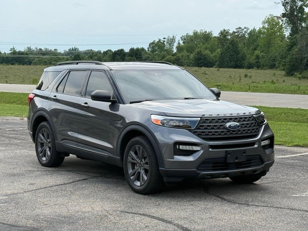 Gray 2021 Ford Explorer SUV / Crossover All-Wheel Drive Automatic