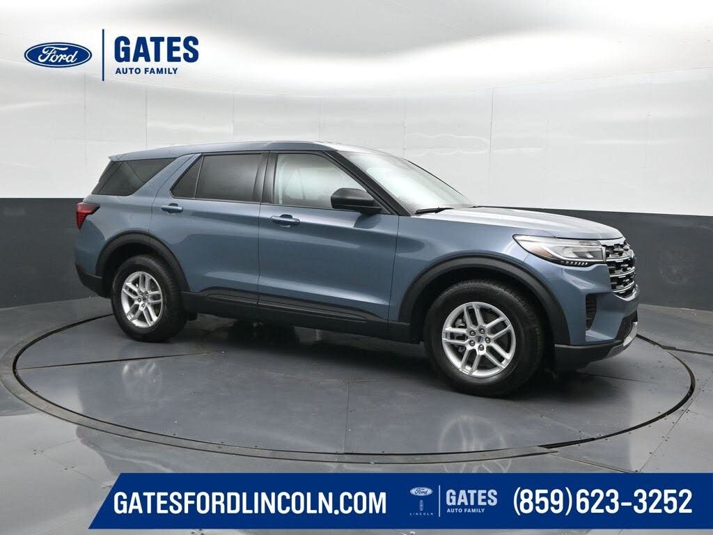 Vapor Blue Metallic 2026 Ford Explorer SUV / Crossover Rear-Wheel Drive Automatic