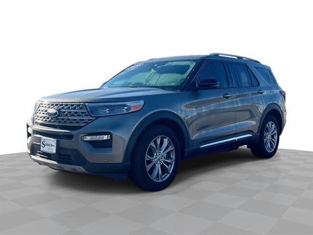 Gray 2020 Ford Explorer SUV / Crossover All-Wheel Drive Automatic