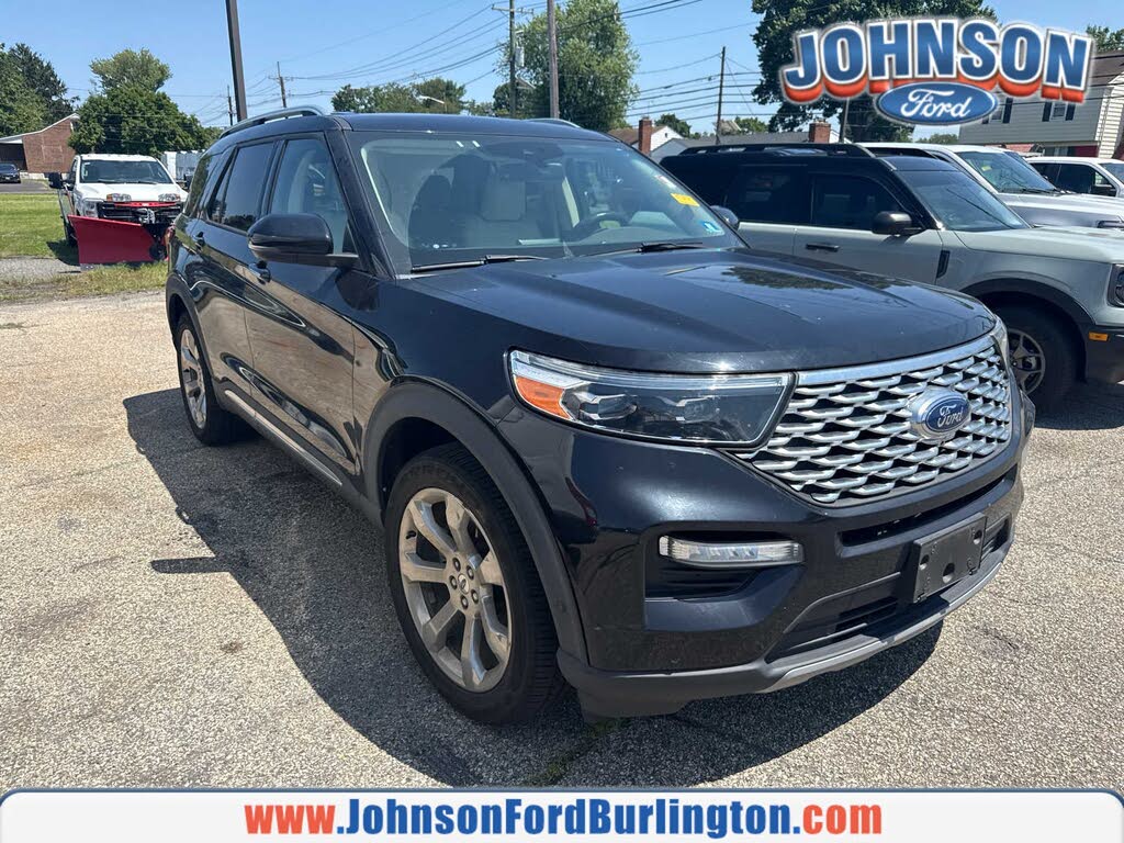 Agate Black Metallic 2020 Ford Explorer SUV / Crossover All-Wheel Drive Automatic