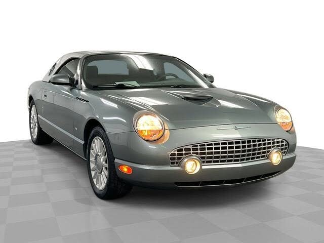 Green 2004 Ford Thunderbird Convertible Rear-Wheel Drive Automatic