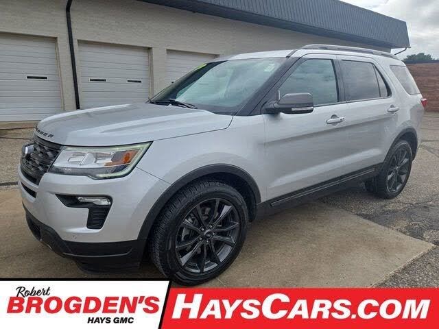 Ingot Silver Me 2018 Ford Explorer SUV / Crossover All-Wheel Drive Automatic