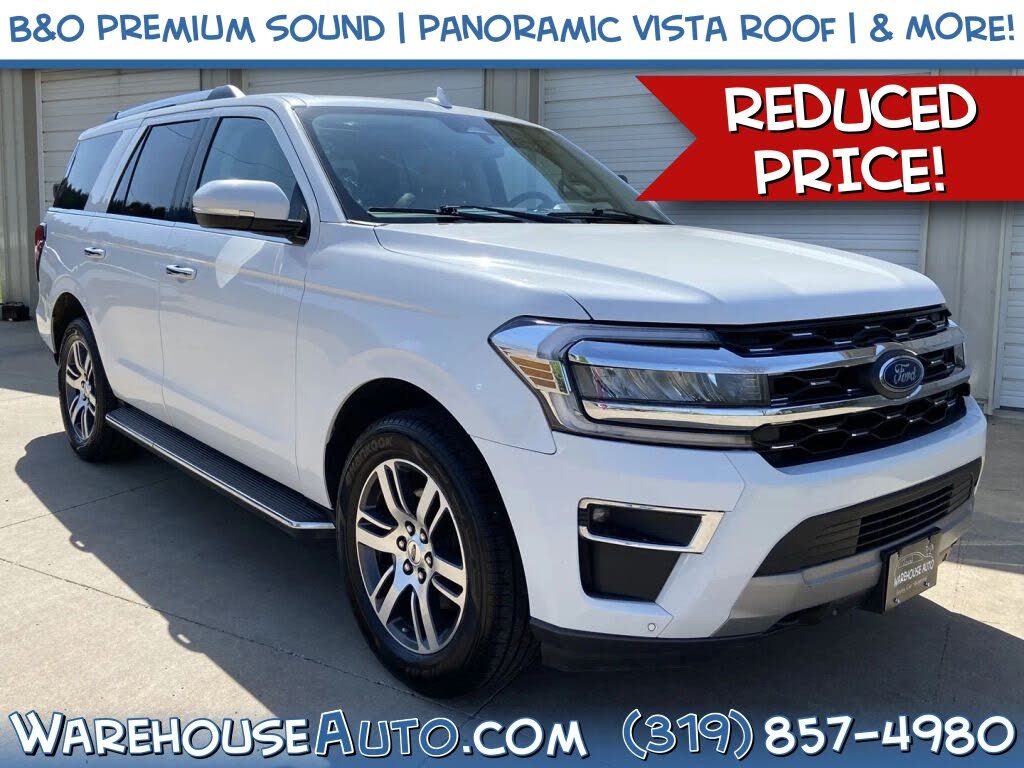 White 2023 Ford Expedition SUV / Crossover Four-Wheel Drive Automatic