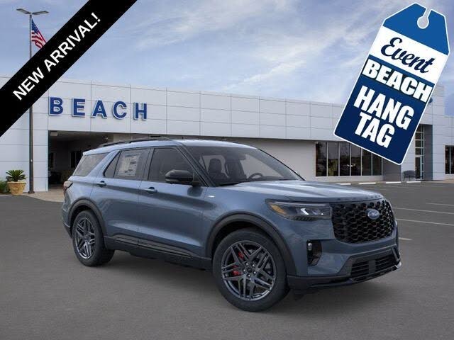 Vapor Blue 2026 Ford Explorer SUV / Crossover Rear-Wheel Drive Automatic