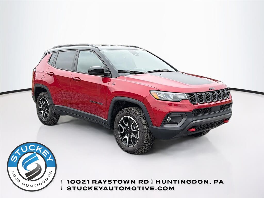 Red Hot Pearlcoat 2026 Jeep Compass SUV / Crossover Four-Wheel Drive 8-Speed Automatic