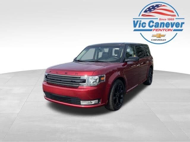 Ruby Red Metallic 2018 Ford Flex SUV / Crossover Front-Wheel Drive 6-Speed Automatic