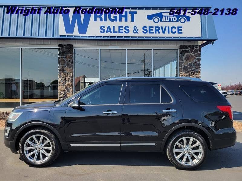 Black 2017 Ford Explorer SUV / Crossover All-Wheel Drive Automatic